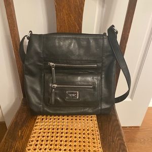 Tignanello leather crossbody bag.  Good used condition